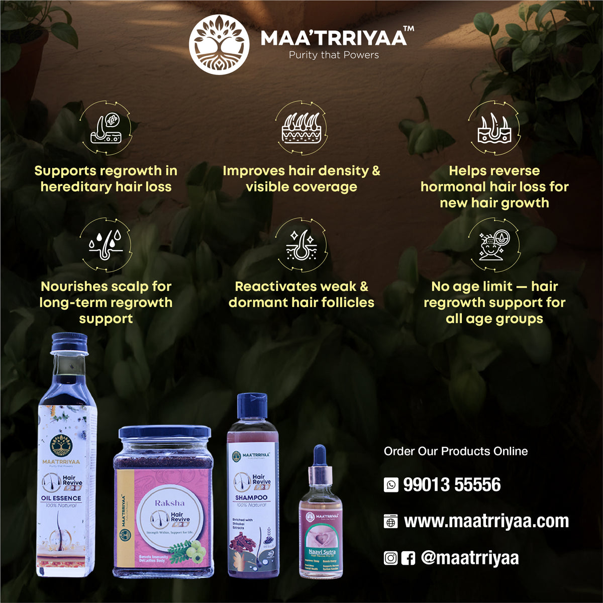 Maatrriyaa Hair Revive Pro