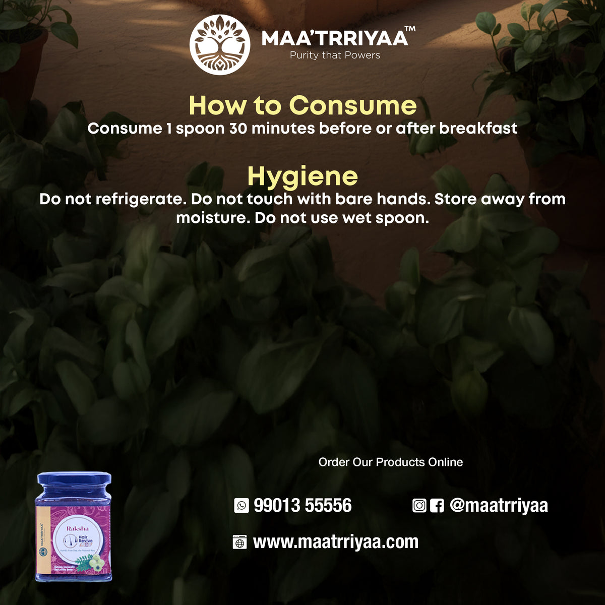 Maatrriyaa Hair Revive Plus