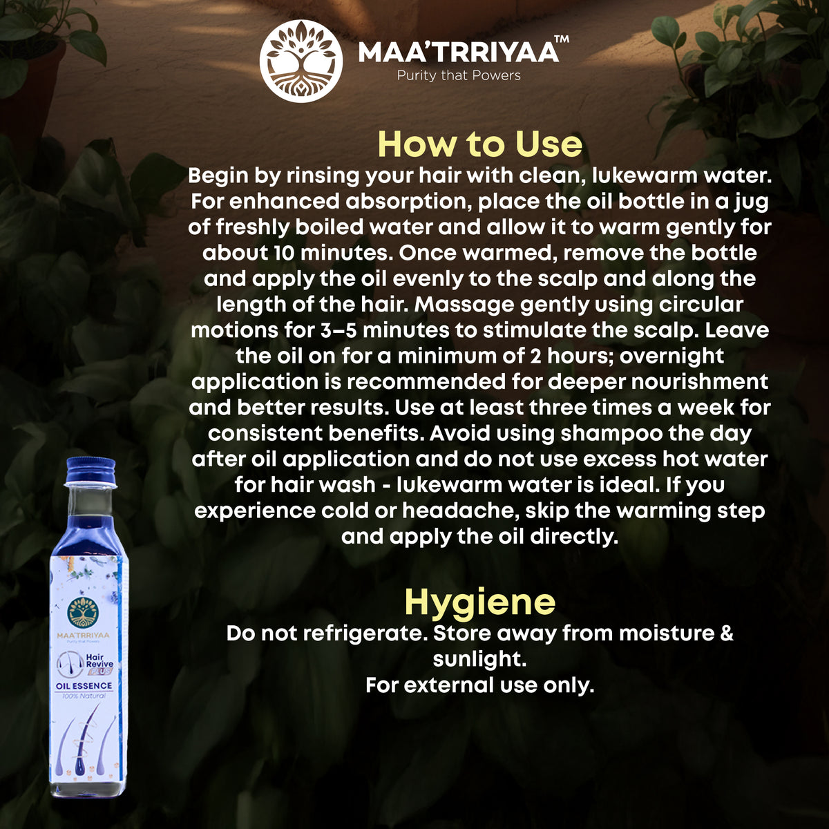 Maatrriyaa Hair Revive Plus